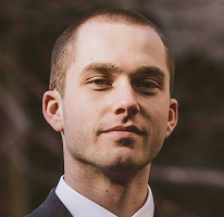 Portrett av Thomas Whitfield, tradinganalytiker og kryptomarkedsekspert